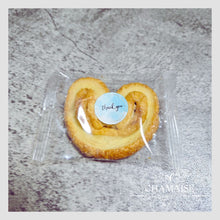 Load image into Gallery viewer, Tea with Handmade Palmier Small Gift Bag | Event gifts | Festive Gift | Wedding Gifts | Farewell Gift | Farewell Tea | Farewell Cookies | Individually Packaged tea bags | Individually Packaged Palmier