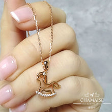 將圖片載入圖庫檢視器 Rocking Horse Pendant Necklace