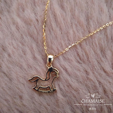 將圖片載入圖庫檢視器 Rocking Horse Pendant Necklace