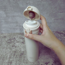 Load image into Gallery viewer, Modern Insulated Bottle | 316 Stainless Steel 500ml | Built-in removable 304 tea filer | With safety opening lock | Corporate gift | Gift customization