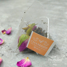 將圖片載入圖庫檢視器 玫瑰烏龍茶 | 立體三角原葉茶包 | 台灣茶 | 香茶仕 | Rose Oolong Tea | Pyramid Whole Leaf Tea Bag | Taiwan Tea | CHAMAISE