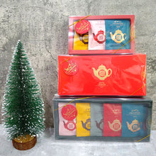 將圖片載入圖庫檢視器 茶包禮盒 | 立體三角原葉茶包 | 3款口味12入 | 台灣茶 | 可自選吊牌