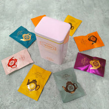 將圖片載入圖庫檢視器 日替 • 香茶 | 立體三角原葉茶包 | 五色鐵罐禮盒 | 獨立包裝茶包 | 台灣茶