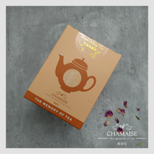 Load image into Gallery viewer, 玫瑰烏龍茶 | 立體三角原葉茶包 | 台灣茶 | 香茶仕 | Rose Oolong Tea | Pyramid Whole Leaf Tea Bag | Taiwan Tea | CHAMAISE