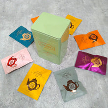 將圖片載入圖庫檢視器 日替 • 香茶 | 立體三角原葉茶包 | 五色鐵罐禮盒 | 獨立包裝茶包 | 台灣茶