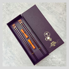 將圖片載入圖庫檢視器 【CHAMAISE 尋茶伴侶】紅檀花漾木質餐具禮盒 — 以歲月之木致敬品茗時光
