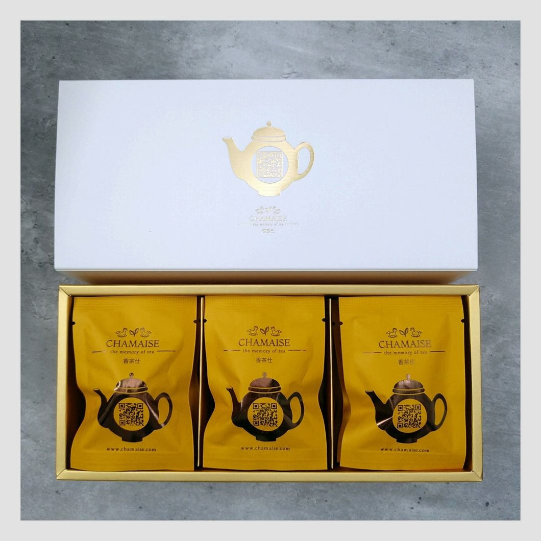 Sticky Rice Scented Pu-erh Tea| Pyramid Tea Bag | Tea Bag Giftbox | Yunnan Pu-erh